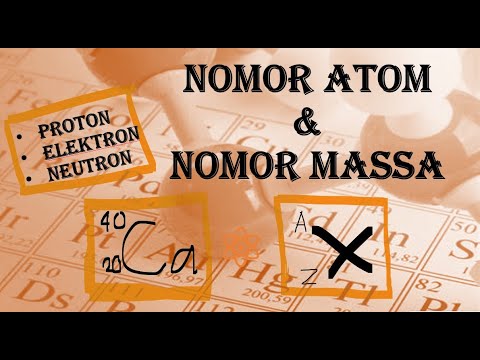 Video: Berapa jumlah neutron dalam atom kromium dengan nomor massa 54?