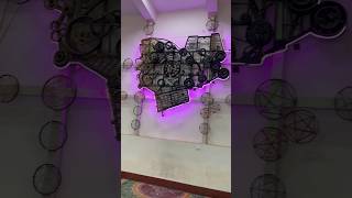 Exploring The Gen Z Style Clock Made Out Of Recycled Materials ♻️?️⏰?⏱️⌚️?❤️shorts viral
