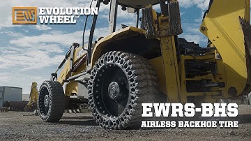 Eliminate Downtime With Airless Backhoe Tires | EWRS-BHS