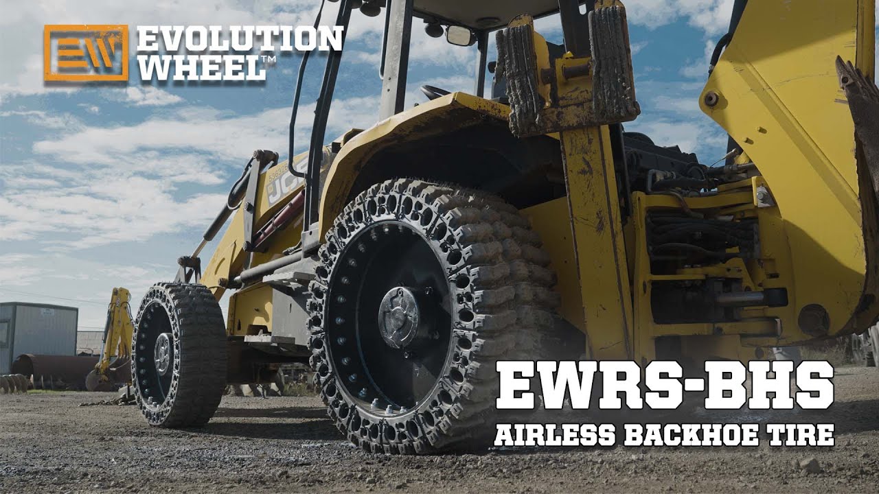 Eliminate Downtime With Airless Backhoe Tires | EWRS-BHS
