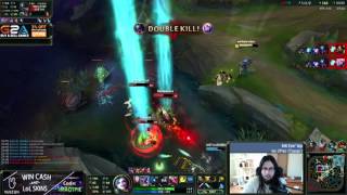Funny imaqtpie jinx ult fail