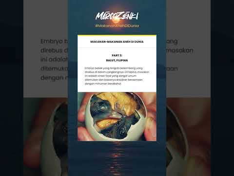 Makanan Aneh di Dunia 2 : BALUT, FILIPINA #shorts #youtubeshorts #