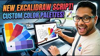 Custom Color Palettes for Excalidraw in Obsidian (Script Tutorial)