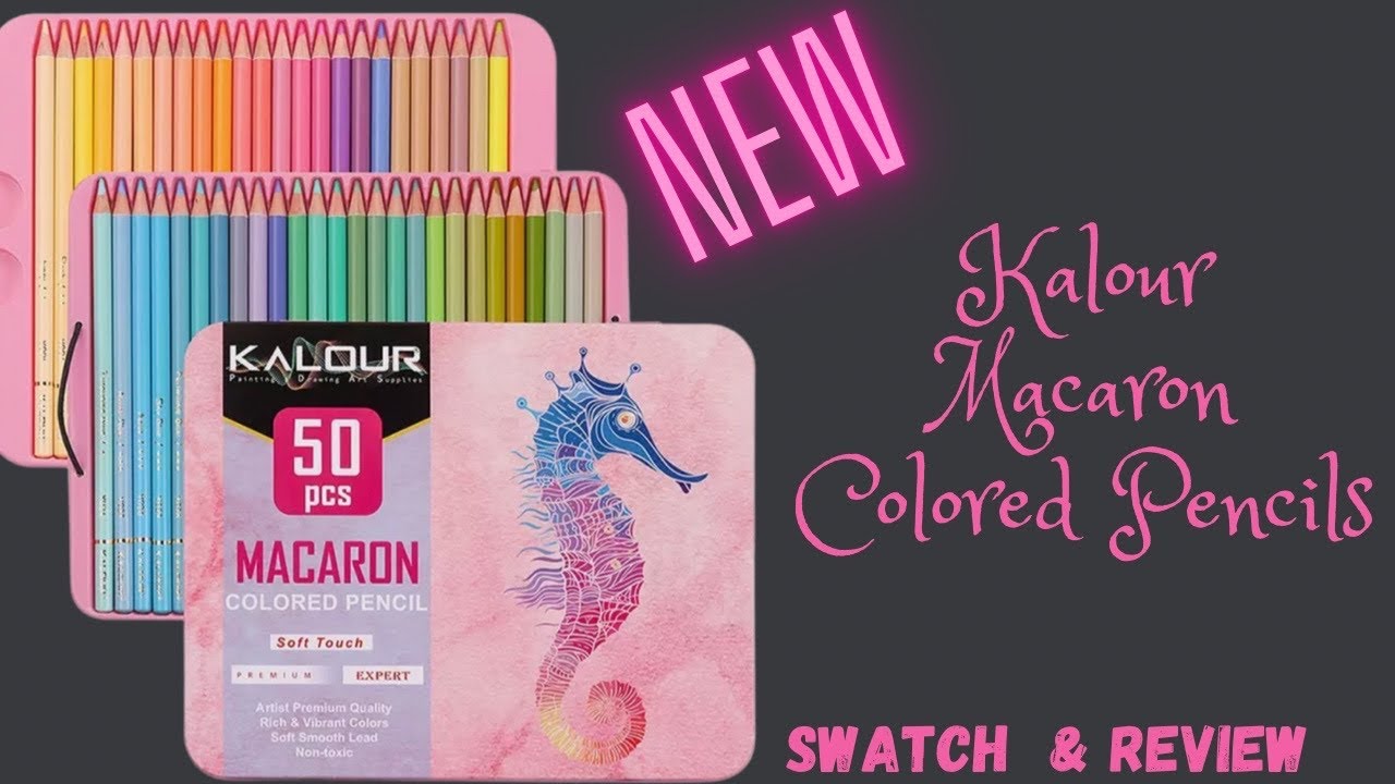 KALOUR 180 Colored Pencils Set, Art Supplies For Adult Coloring