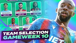 FPL TEAM SELECTION GAMEWEEK 10 🔥 | Fantasy Premier League Tips 2025/26 screenshot 5