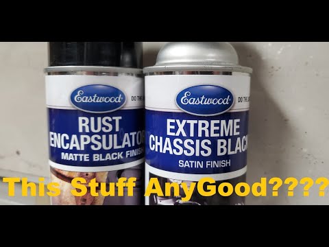 Using Eastwood Rust Encapsulator on my Truck Frame 