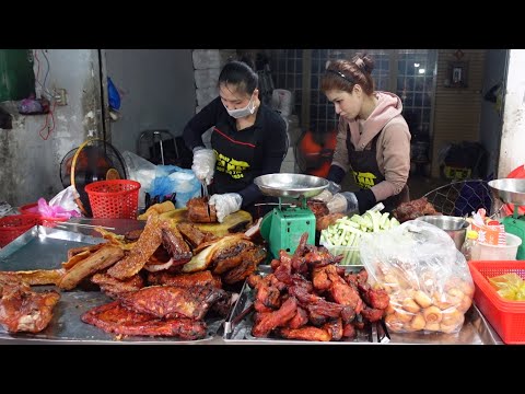 Cận cảnh đệ nhất heo quay Kim Mai bán hết 10 con lợn trong buổi sáng thu bạc tỷ nhìn phát ham