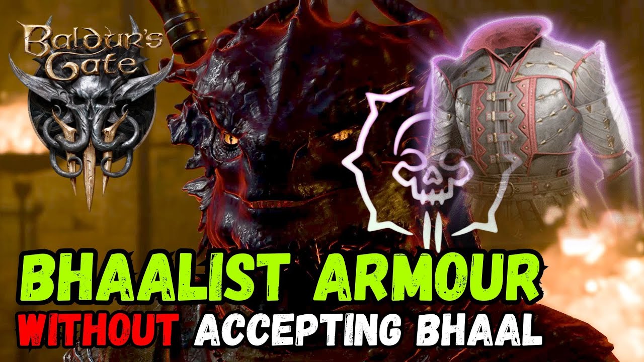 How to Get the Bhaalist Armour Without Accepting Bhaal! 🧥💀 Patch 8 Gameplay 