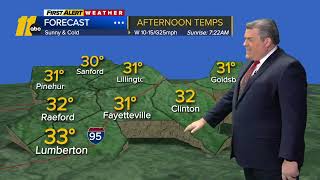 Arctic blast arrives, feels like temps to drop below 0