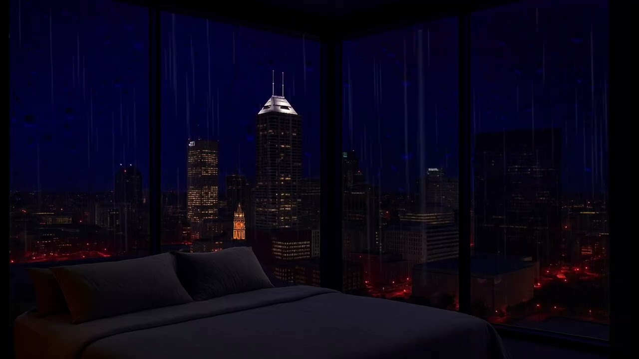 YouTube에서 Indiana Rain Storm | City Rain Ambience | Downtown Indy 보기 YouTube에서 Indiana Rain Storm | City Rain Ambience | Downtown Indy 보기