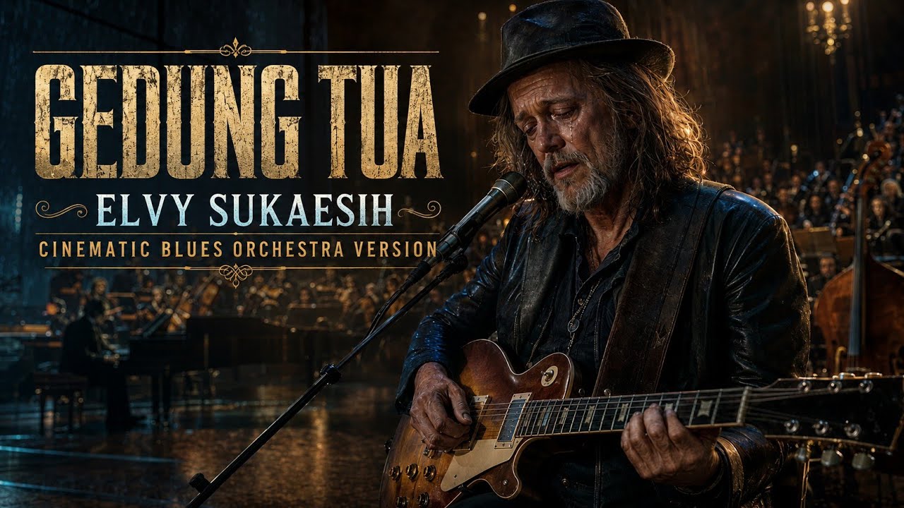 🎸GEDUNG TUA _ ELVY SUKAESIH || COVER CINEMATIC BLUES ORCHESTRA 🎸
