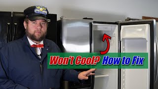 Frigidaire Refrigerator Won't Cool but Freezer is Fine  How to Inspect and Test