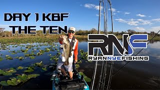 Kayak Bass Fishing Day 1 The TEN