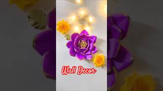 Wall decor craft | Paper Craft ideas #wallhanging #decor #decoration #trending #diy #ytshorts