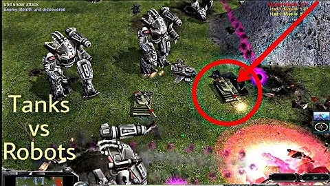 USA Robotic General VS GLA Assault General General | Contra Mod | C&C Zero Hour