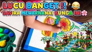 Download lagu SAVIRA belajar mewarnai gambar bunga