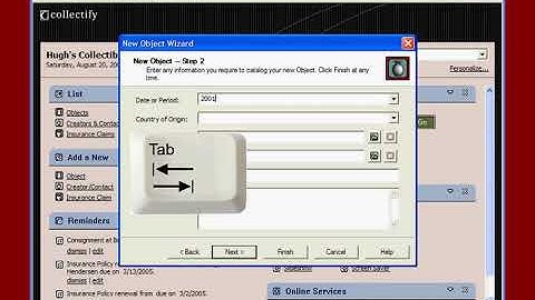 Collectify Collectors Edition Adding a New Object