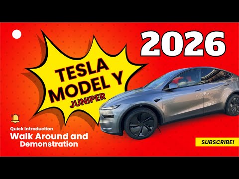 2026 Tesla Model Y Juniper Walkaround and New Owner Tips