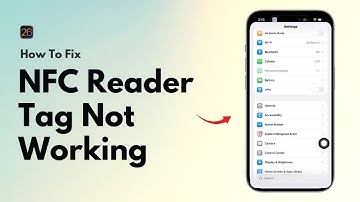 Hoe u het NFC-lezerlabel op de iPhone kunt repareren dat niet werkt