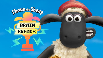 NEW 🐑 Spot the Difference 🐑 Shaun the Sheep - Brain Break 🐑 For Kids