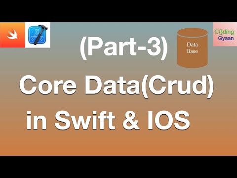 How use Core Data Crud(Update and Delete) Operation in iOS ?