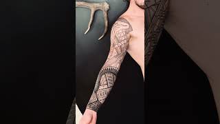 Florian sleeve #viking #tattoo #vikingtattoo #nordictattoo #tattooartist #norse #rune