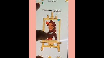 #brain Go #level 11 #Delete the painting