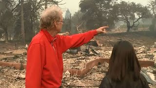 LOVE AFFAIR FOR THE AGES:  Mike Rippey talks about his parents who died in the Napa fire