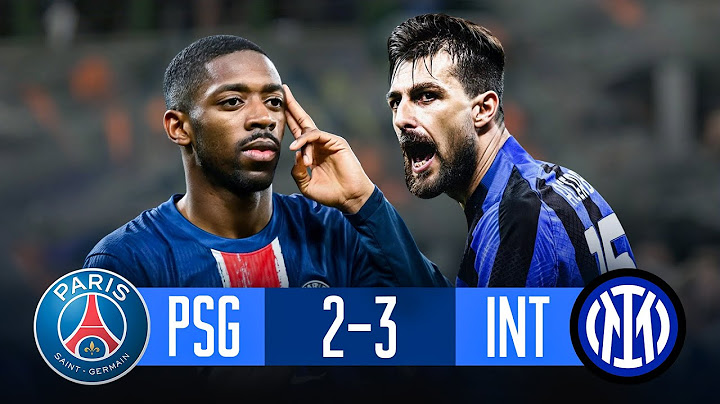 HIGHLIGHTS | PSG 3-2 Inter Milan | All Goals & Extended Highlights