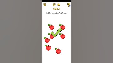 BRAIN BLOW LEVEL-3 Find the apple that