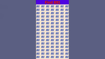 Find 891-EP#450 #mathpuzzle #brainteaser #iqtest #mathstrics #pahelian #reasoning  #shorts