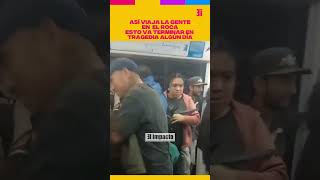 🚨😡 Así se desespera la gente para viajar en el Roca