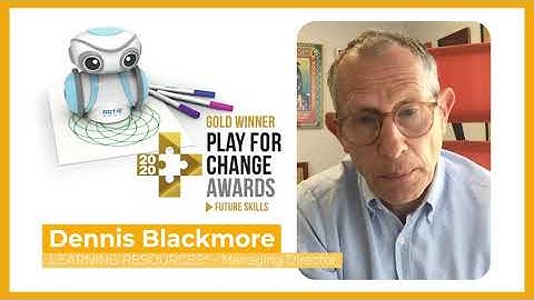 Artie 3000 the coding, drawing robot wins GOLD at the Play For Change Awards 2020