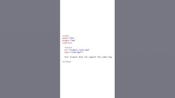 video tag | html | webdevelopment | theelitecode | #shorts