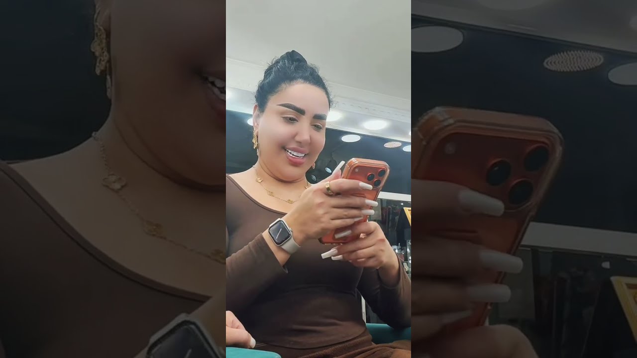 Kəmalə Günəşli salonda bəzənir😃Makiyajını bəyənmədi?😵