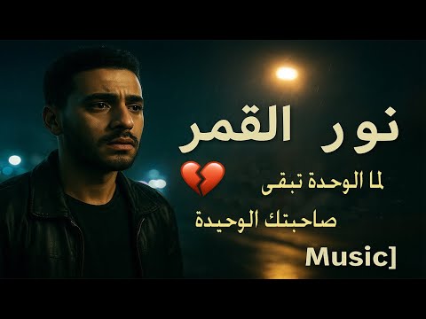 نور القمر لما الوحدة تبقى صاحبتك الوحيدة