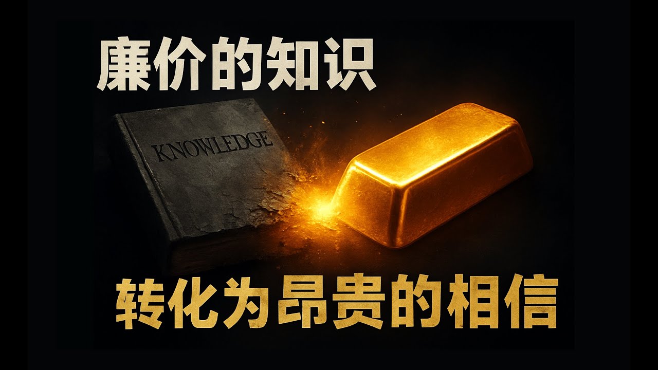 如何把廉价的知道转化成昂贵的相信? - YouTube
