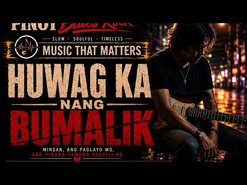 HUWAG KA NG BUMALIK | Emotional Soul Blues OPM Ballad 2026 (Official Lyric Video)