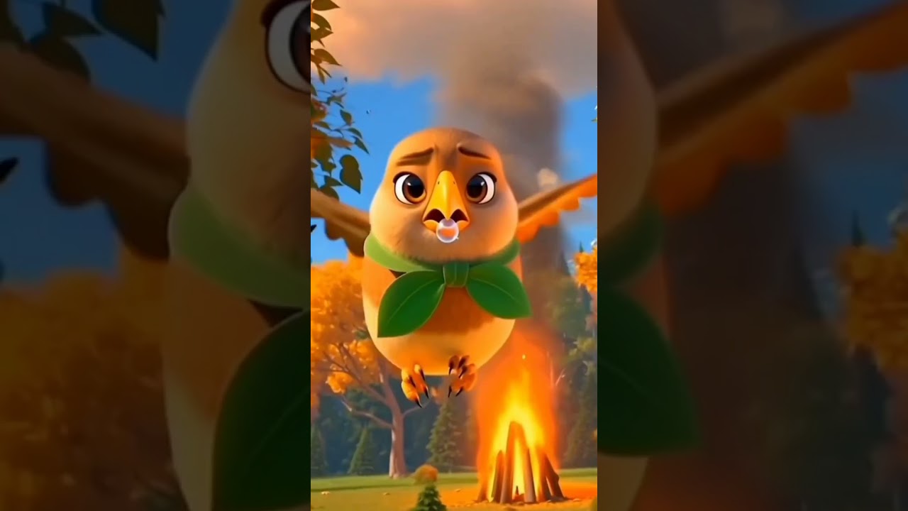 छोटी कोशिश, बड़ा बदलाव 🐦 | Hindi Moral Story | Shorts 