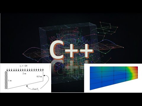FEA C++ Finite Element Method with C++