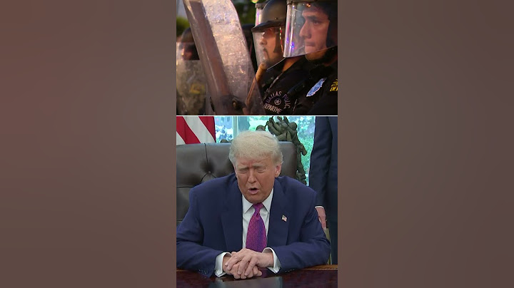 Trump claims Los Angeles protests contained 'paid insurrectionists'