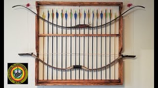 Building a Bow Rack.