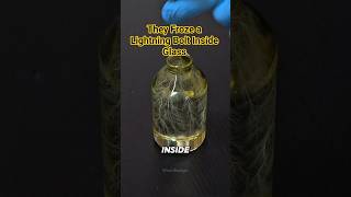 Scientists Are Trapping Lightning Inside Glass Forever #facts #reels