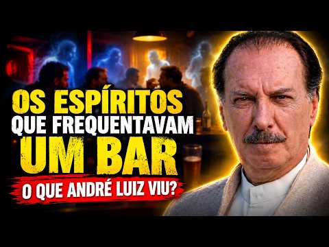 ANDRÉ LUIZ WENT TO A BAR AND SAW OBSESSORS "DRAINING" THE LIVING
