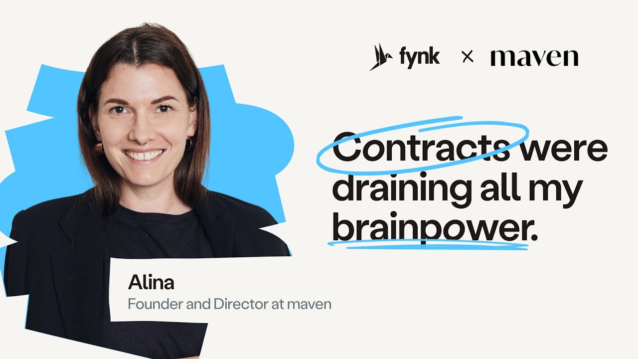 fynk x maven vienna - How to replace a 3-step contract process with AI