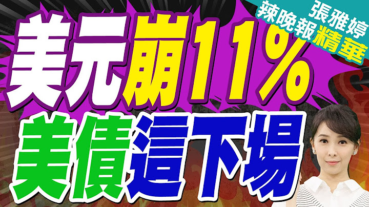 美元崩盤超11%！全球資產迎來巨震！美國財政部拍賣220億美元30年期國債！｜苑舉正.栗正傑.謝寒冰深度剖析【張雅婷辣晚報】精華版 @中天新聞CtiNews
