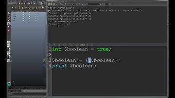 MEL Tip 005 - Toggle Booleans