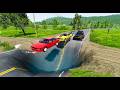 Cars vs Giant Pit #7 - BeamNG.Drive