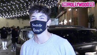 Griffin Johnson Is Asked About Dixie D’Amelio Before They Broke Up At Saddle Ranch 7.27.20