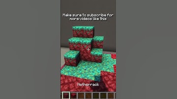 Minecraft: Mini Nether Tutorial! | #shorts